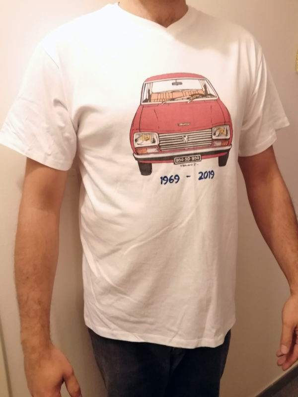 Tshirt 50 ans 304 Peugeot