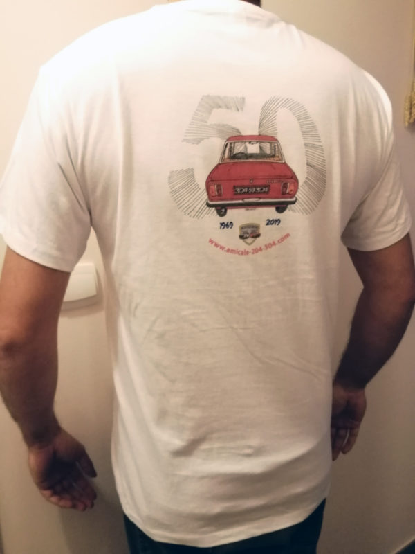 Tshirt 50 ans 304 Peugeot